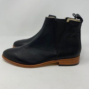Nisolo NWOT Black Leather Chelsea Ankle Boots, 10